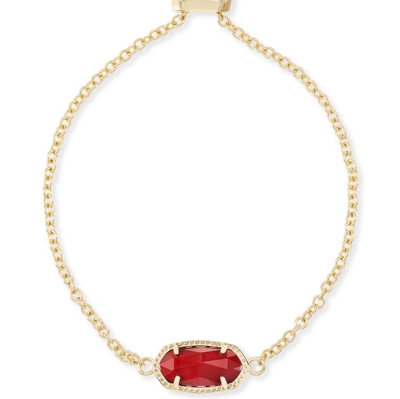 Kendra Scott Jewelry - Kendra Scott Elainia Bracelet • Gold Red [New]